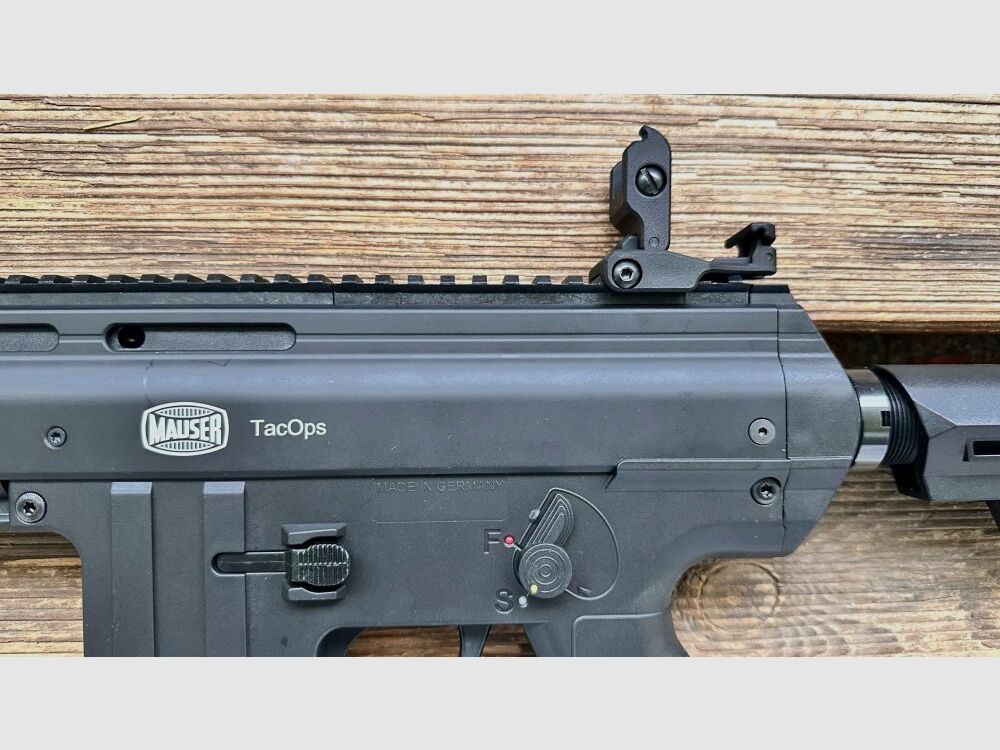 GSG Mauser TacOps schwarz Superset 22 Schuss Mag .22lr