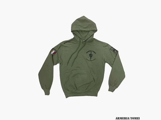 FELPA ARMERIA TOMEI TACTICAL GREEN EDITION