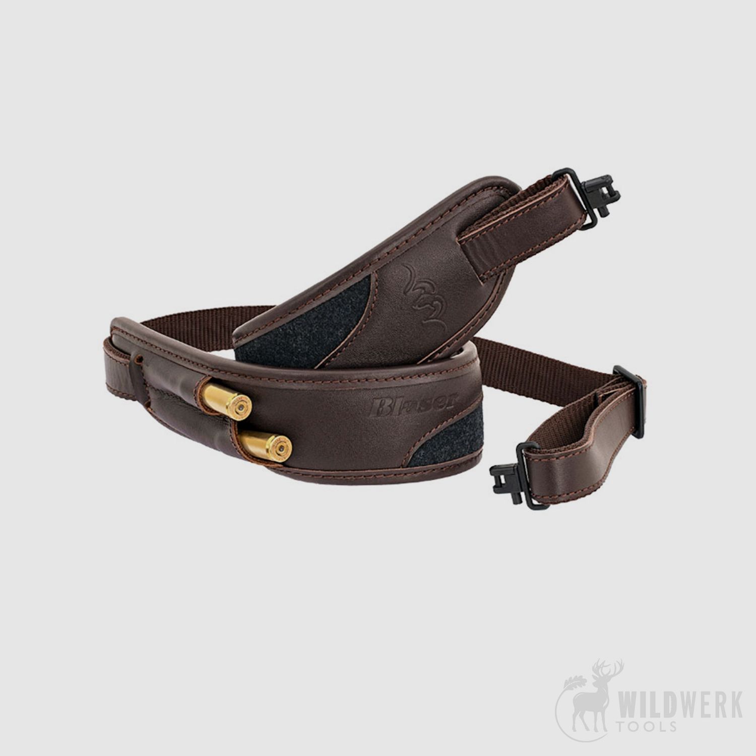 Blaser Gewehrriemen Loden / Leder