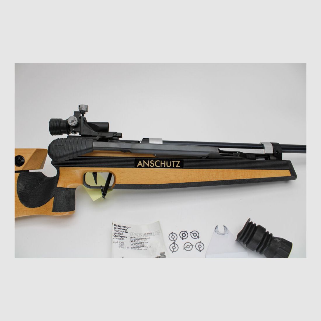 LG Luftgewehr Anschütz SuperAir 2000 Kal 4,5mm mit Diopter F-Zeichen, Bild 6 von 9
