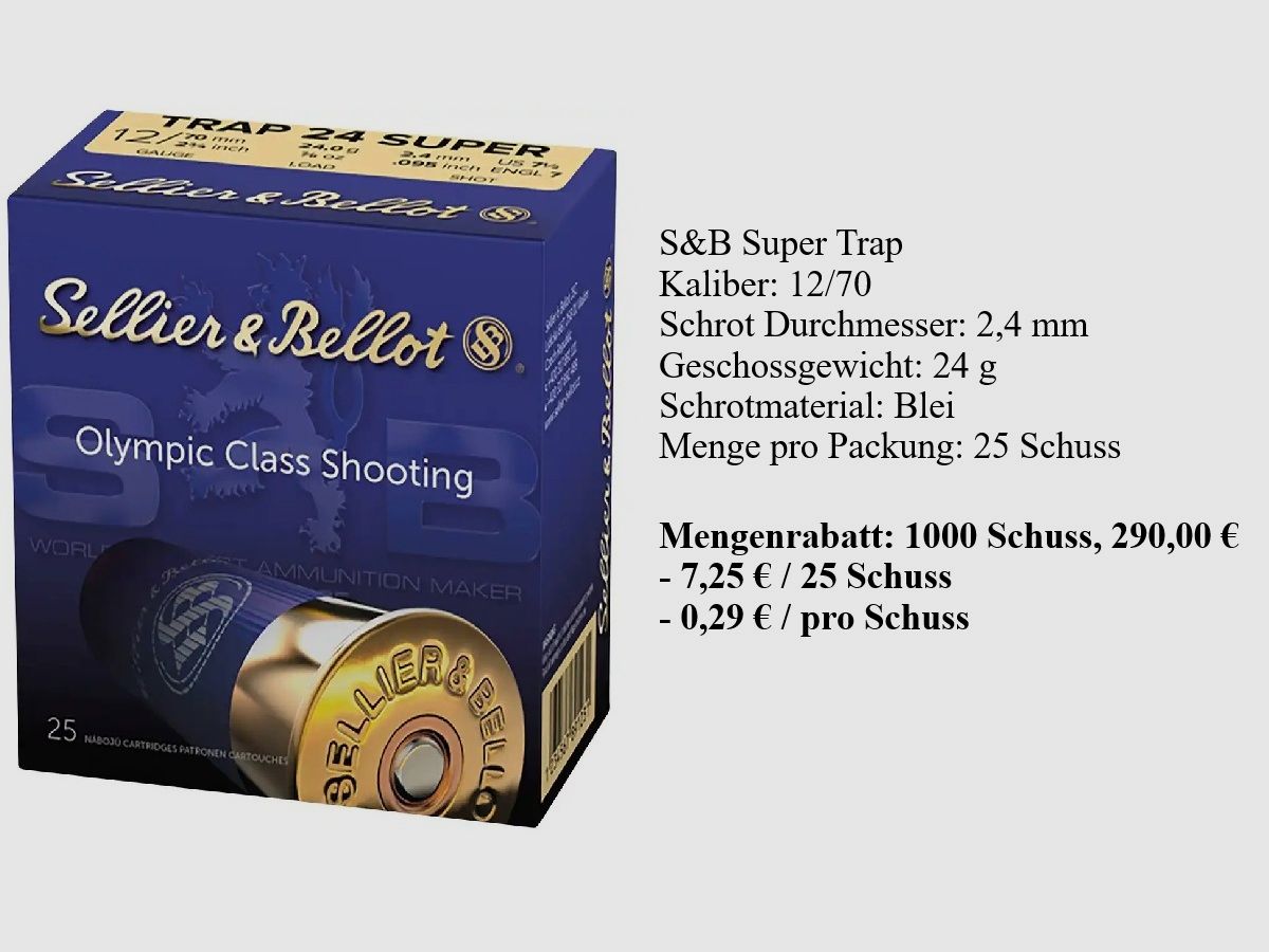 SB Super Trap 12/70, 24g