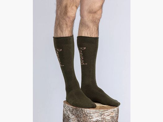 Pinewood Hunters Long Socks Green/DGreen