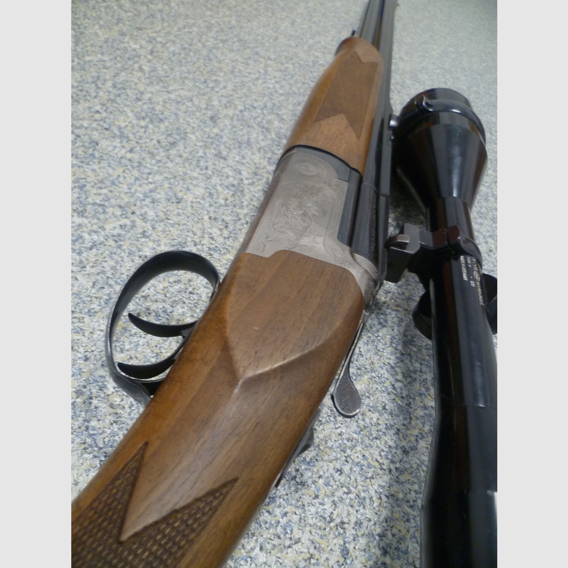 Fucile a canne rigate Kettner modello 2000 12/70 e 7x65R