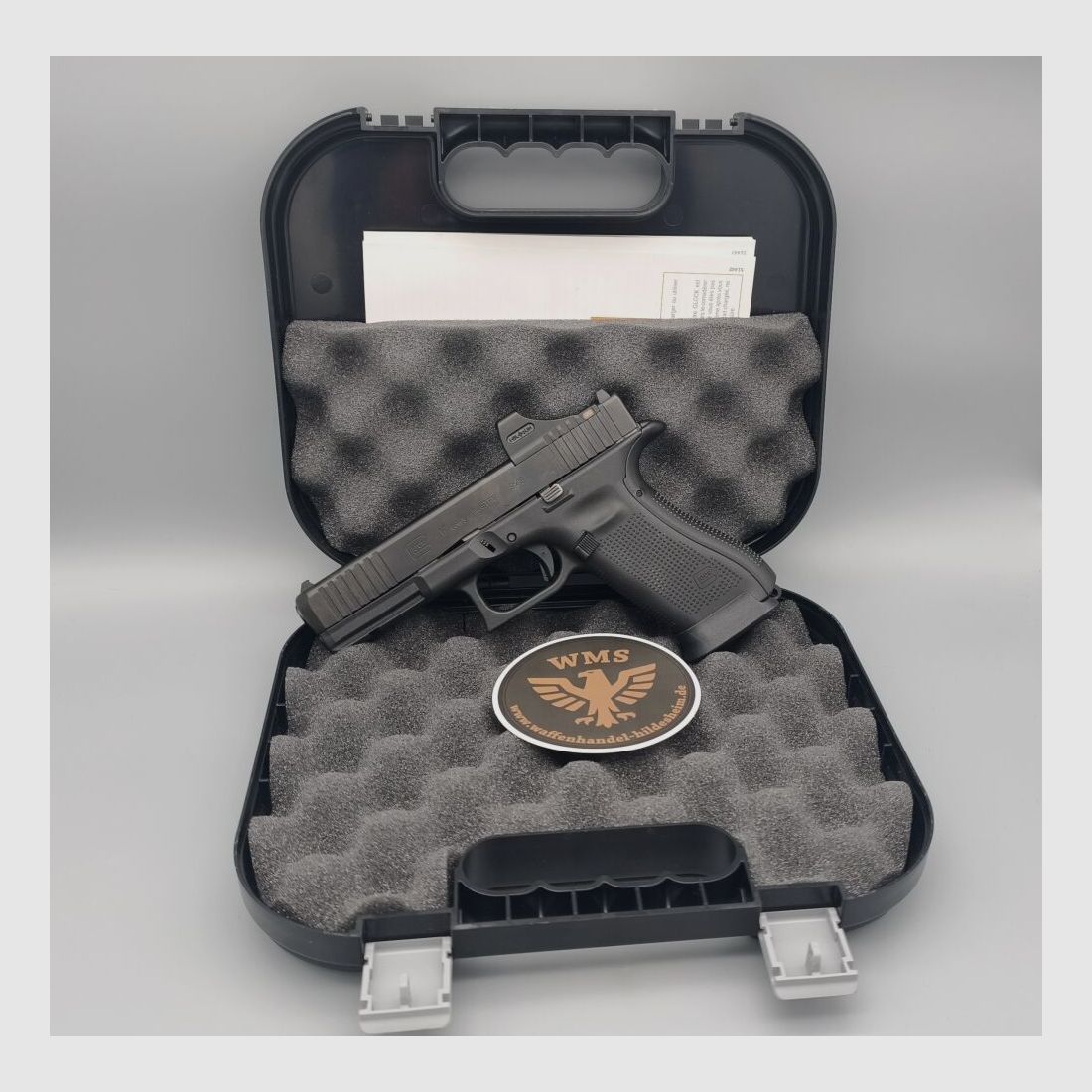 Glock 17 Gen5 MOS FS mit Holosun SCS MOS GR auch als Wechselsystem möglich 9mmLuger