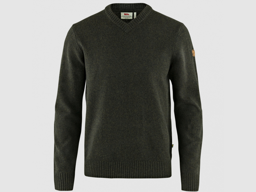 Fjäll Räven       Fjäll Räven   Herren Strickpullover V-neck M Övik