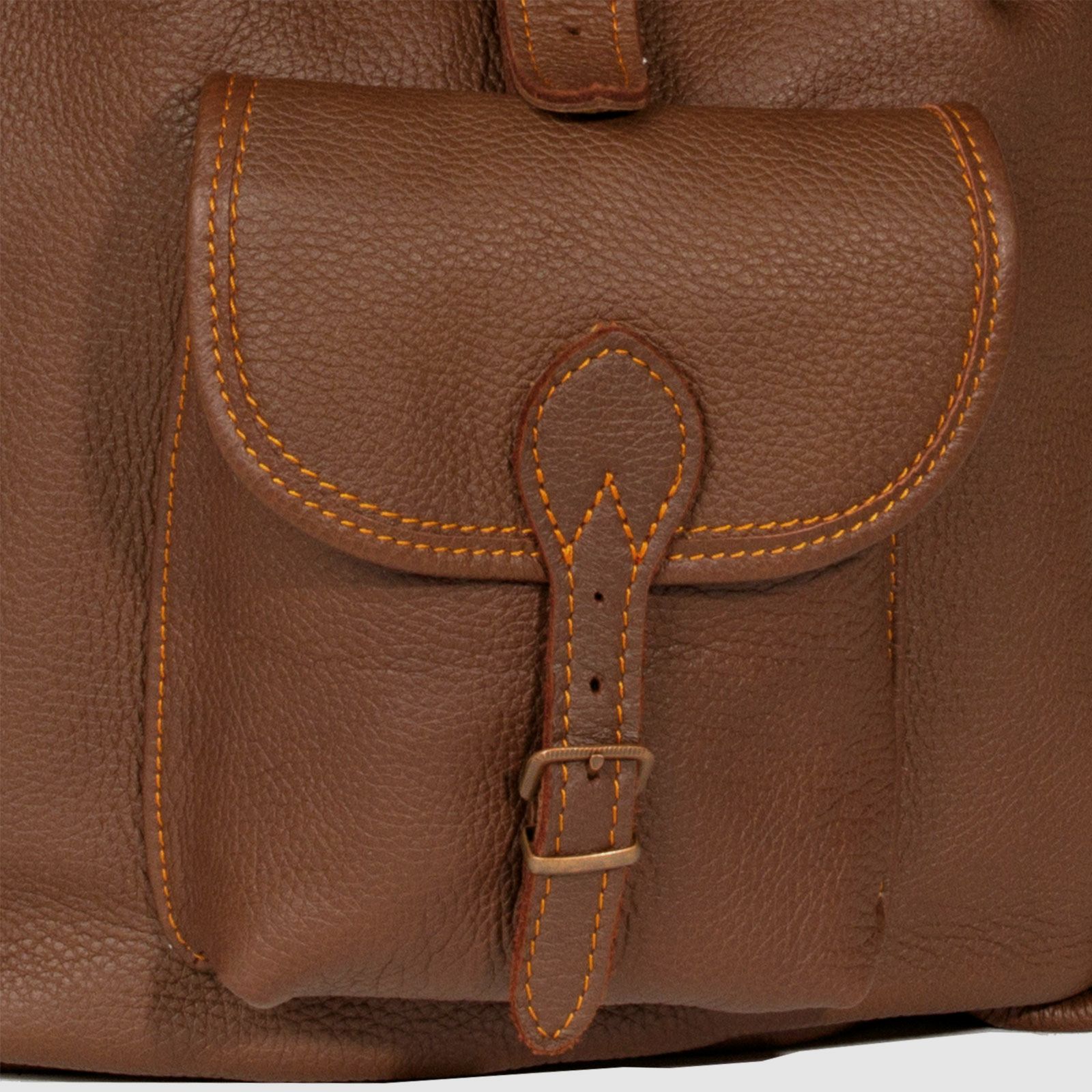 Ladies backpack made of elk leather
