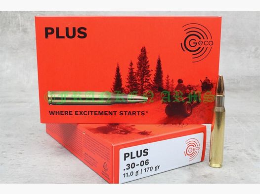 Geco	 Plus .30-06 170gr. 11g 20 Stück Staffelpreis