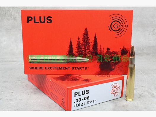 Geco Plus .30-06 170gr. 11g 20 Stück Staffelpreis