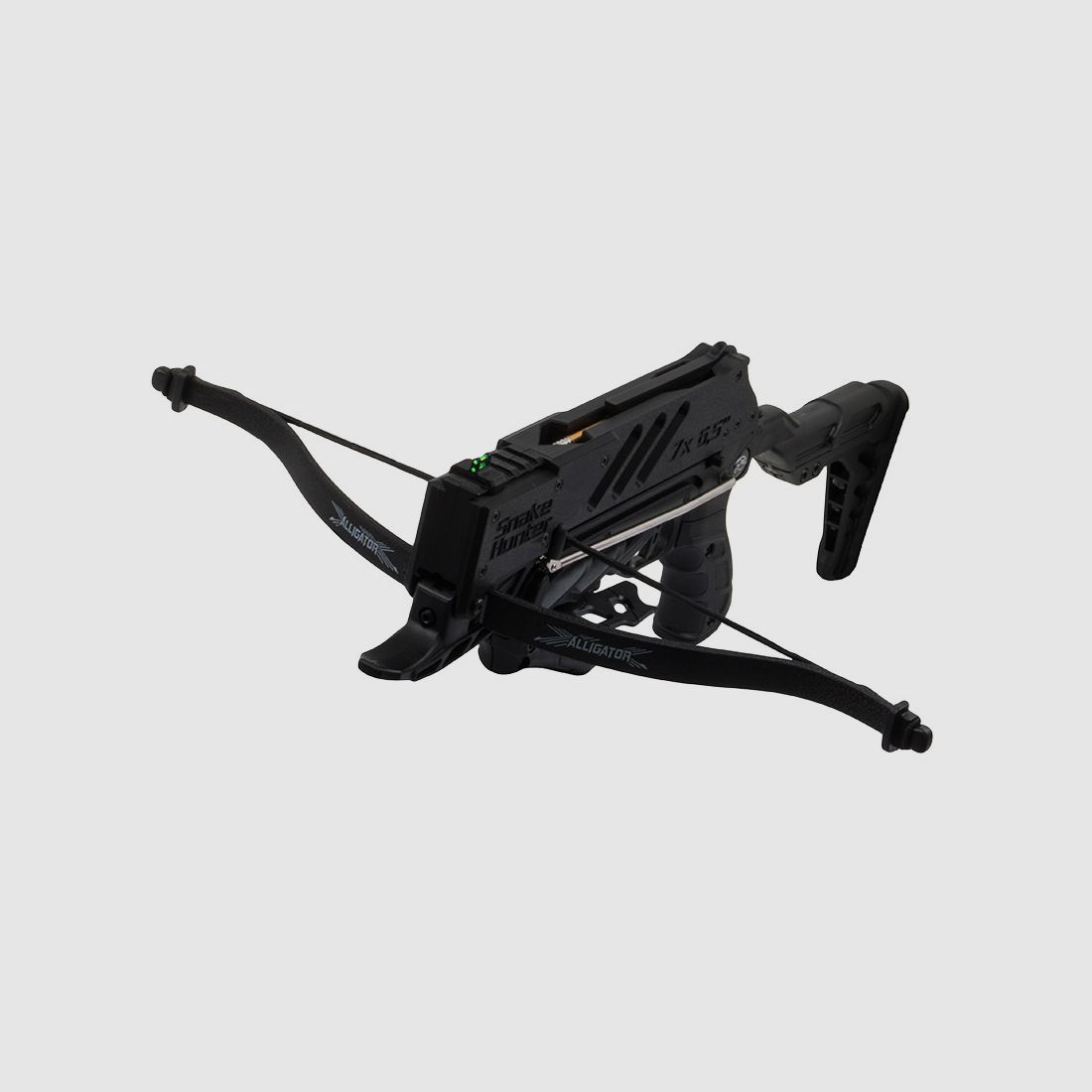 Multishot Pistolenarmbrust Alligator T23-508 Snake Hunter Kit 80 lbs 7 Schuss Magazin inklusive ZubehĂ¶r (P18)
