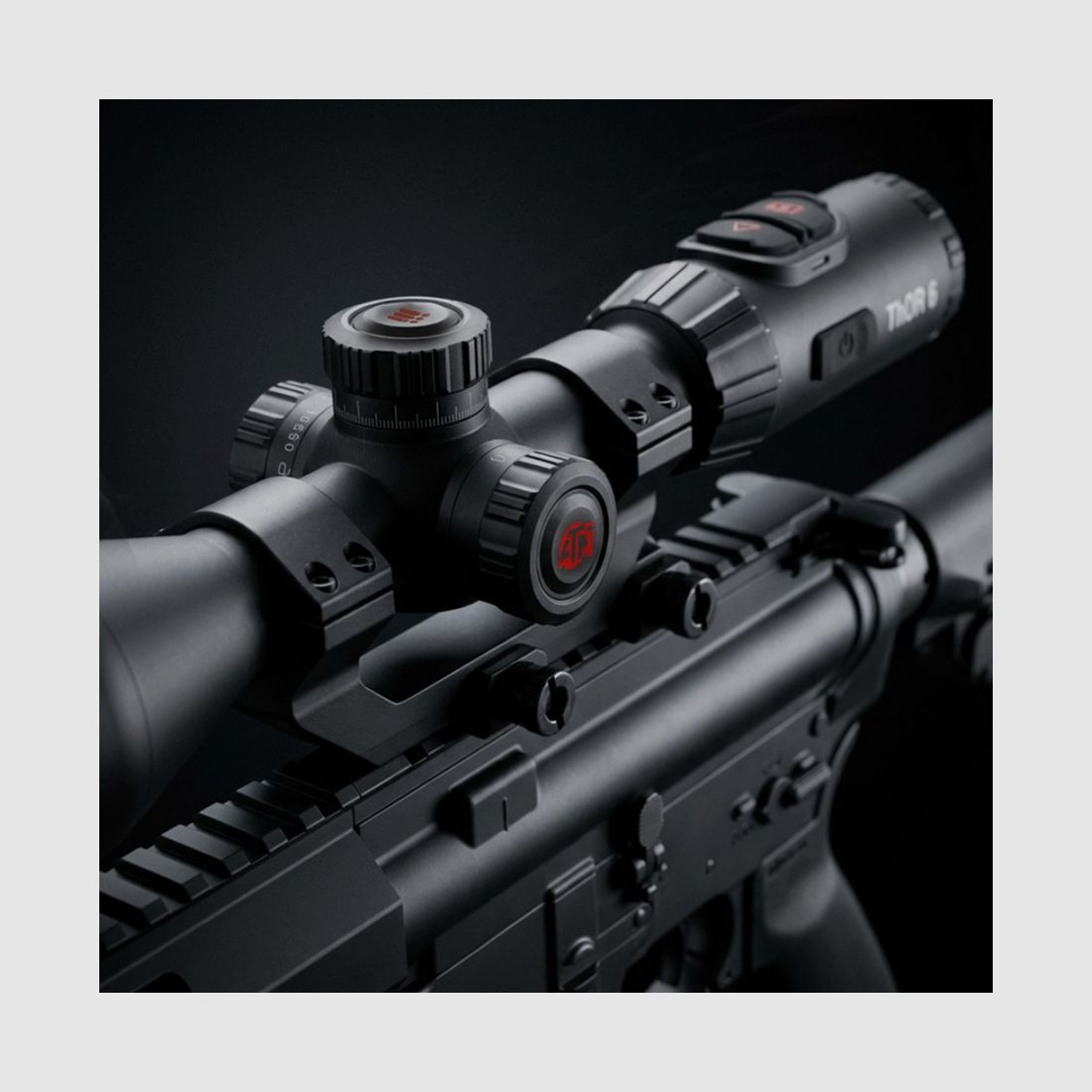 ATN VISOR THOR 6 Elite LRF 2-16X VISOR TÉRMICO, imagen 8 de 9