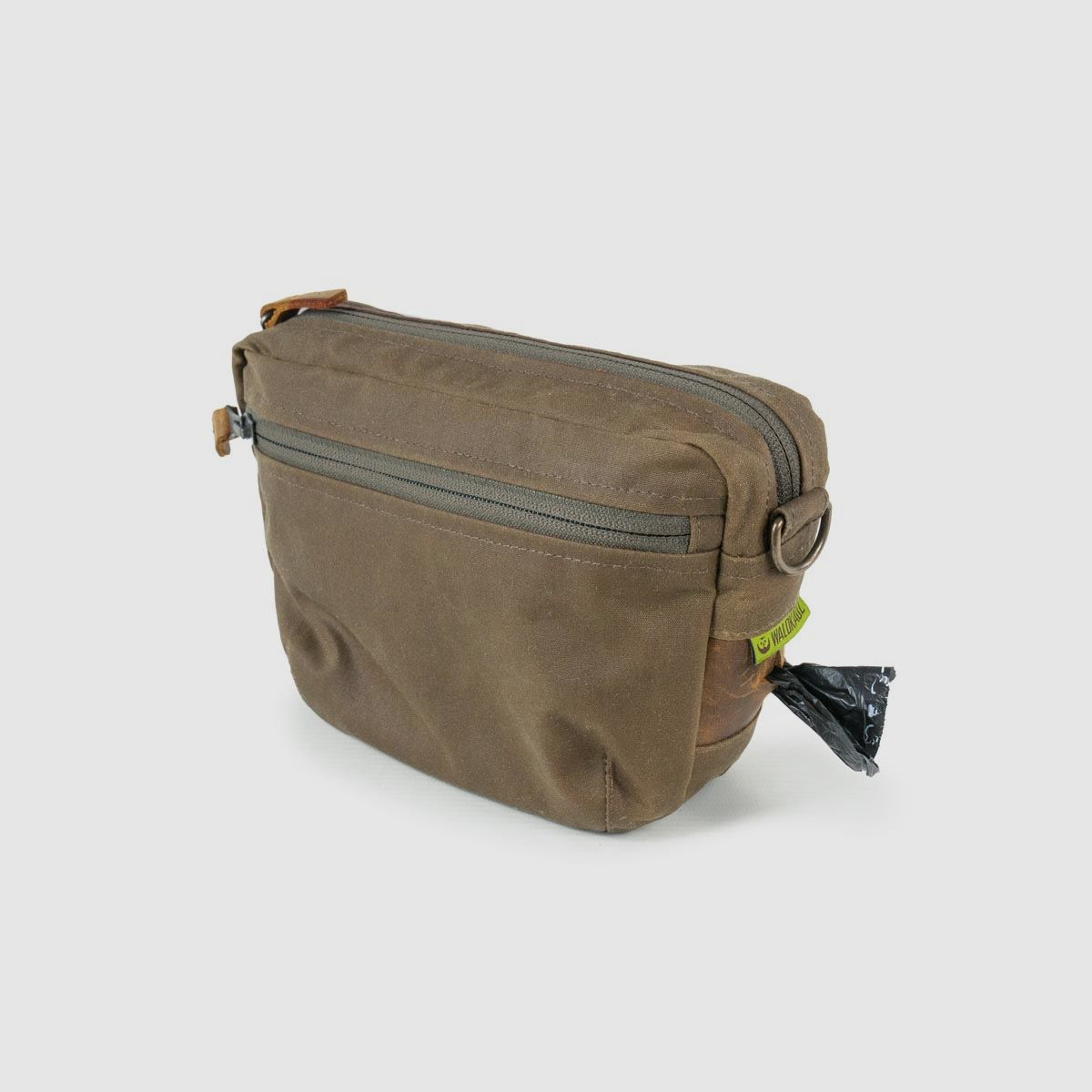 Gassitasche "Beuteltier", Waxed Cotton, Khaki
