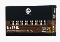 RWS 2411867 8x57 IS Speed Tip Pro Short Rifle 11.7g/180grs.