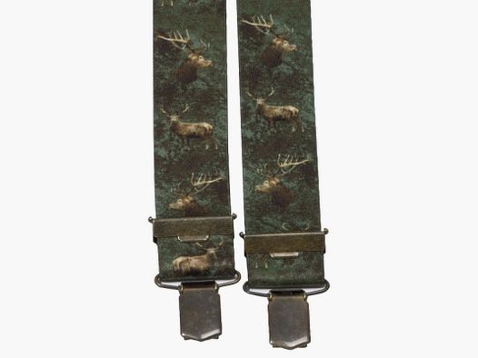 Bretelle Jacquard Cervo