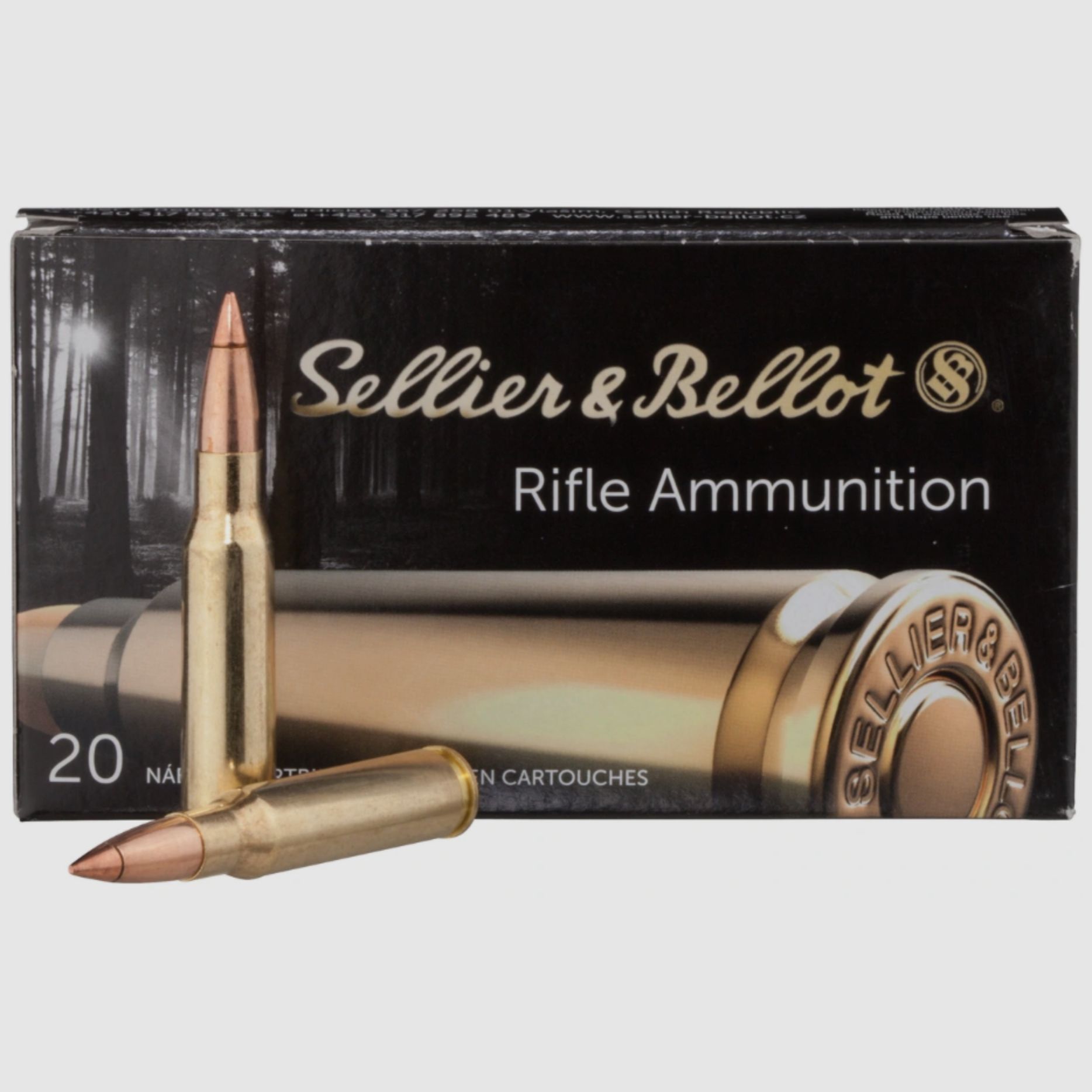 Sellier & Bellot 162717 .308 Win. HPC 11,7g 180grs. 20 Stück