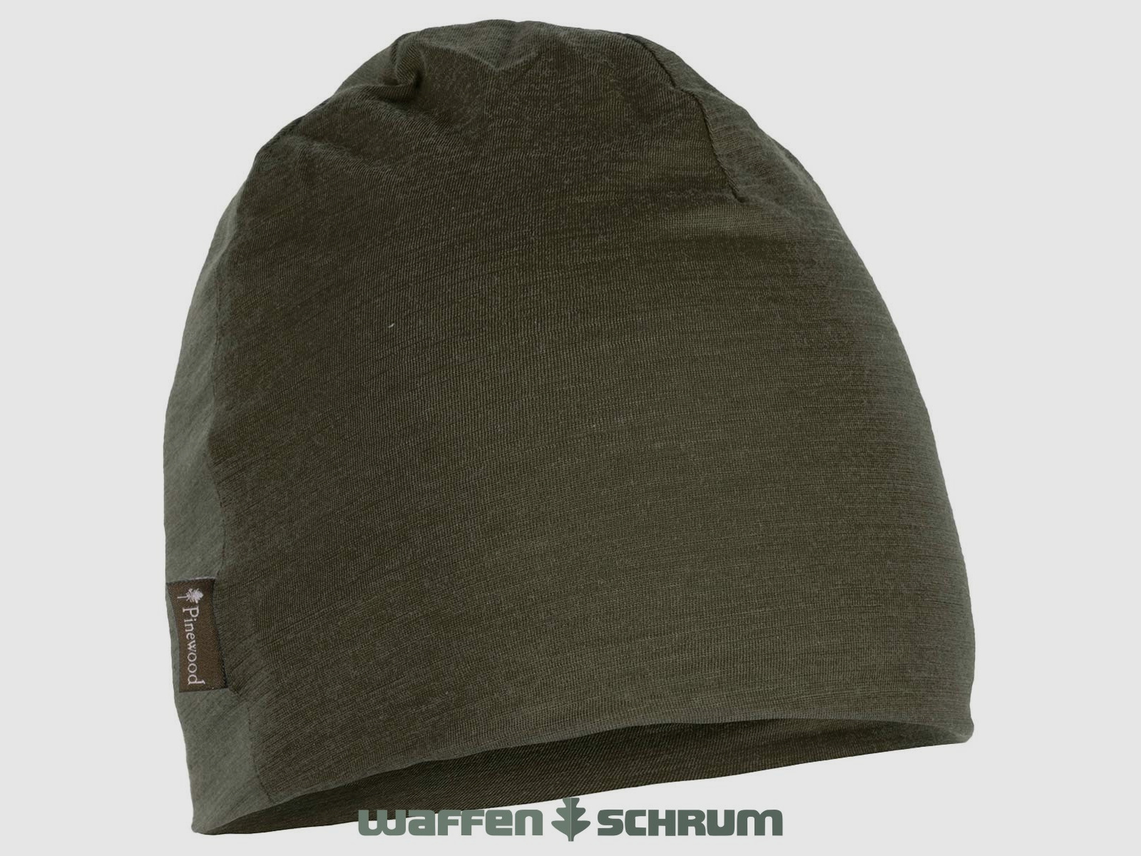 Pinewood Beanie Merino Moss Green