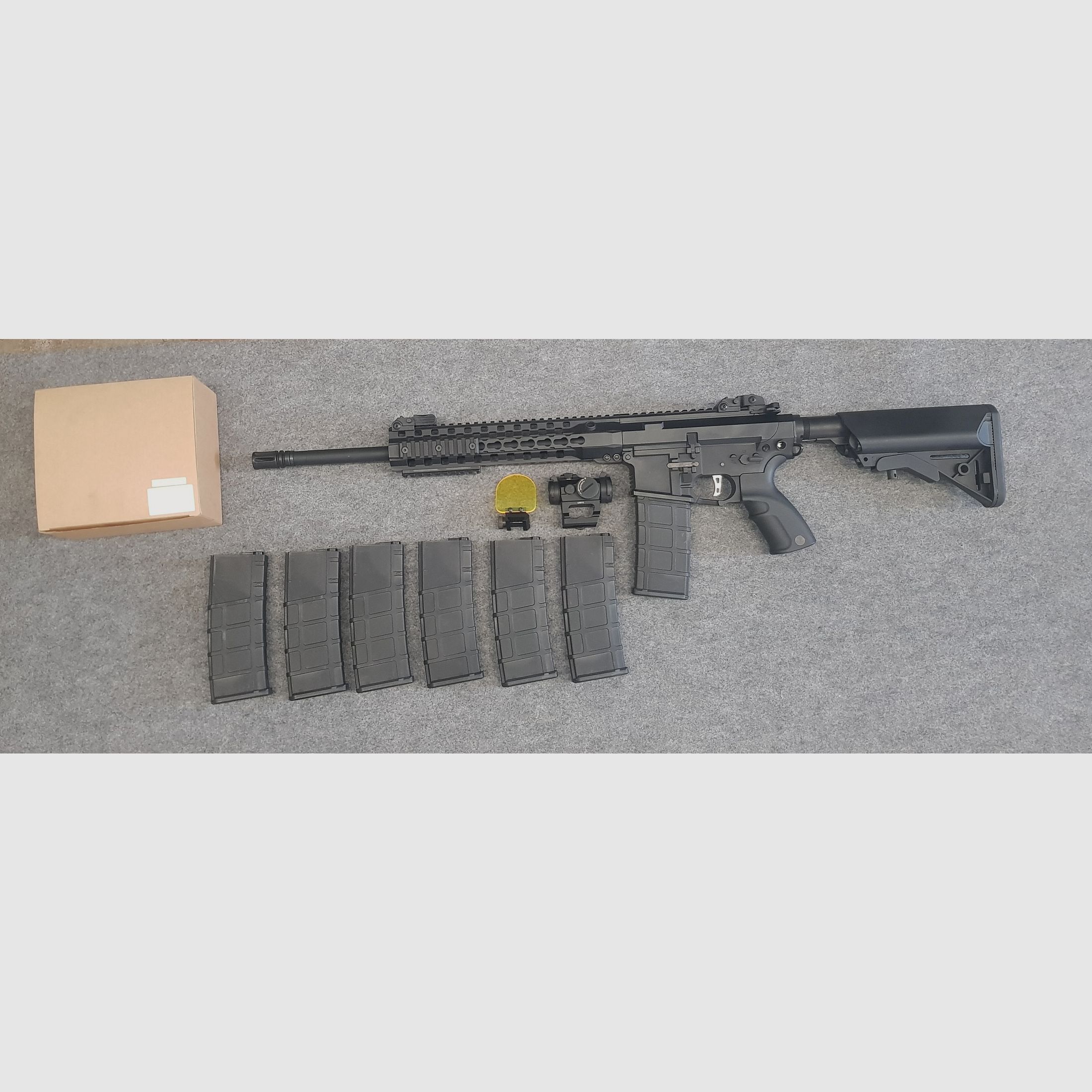 Neuwertig Begadi HW4 Deluxe S-AEG Metall Gear Softair Gewehr ab 18 Jahre 6mm BB kein Classic oder Premium