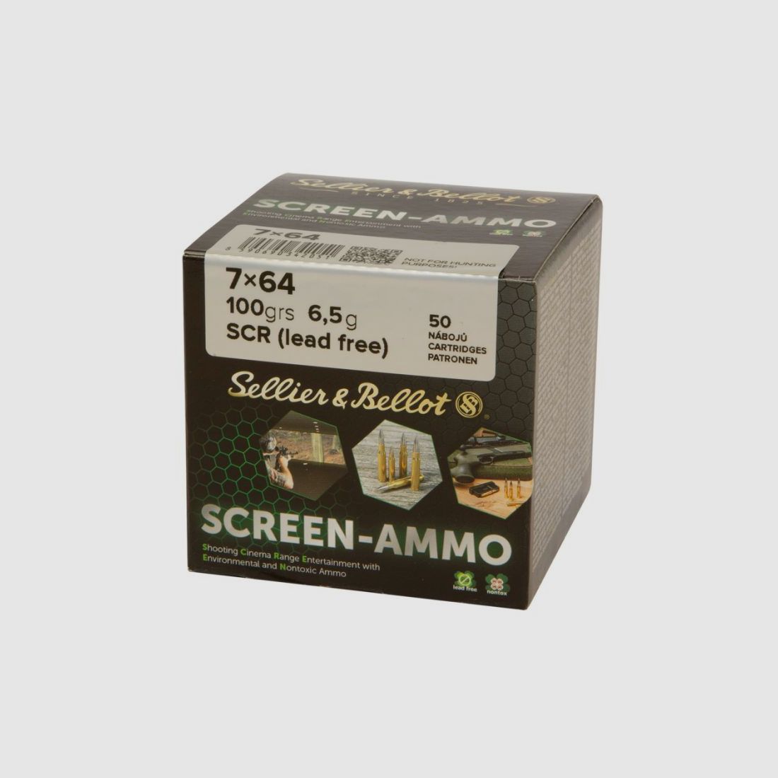 S&B 7x64 SCR Nontox VM 6,5g/100gr, immagine 1 di 2