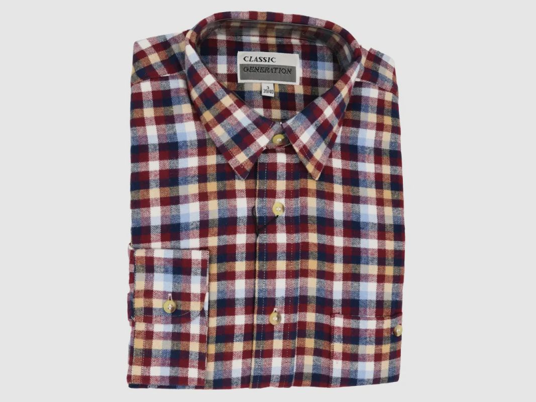 Camicia Dolty bordeaux, immagine 11 di 13