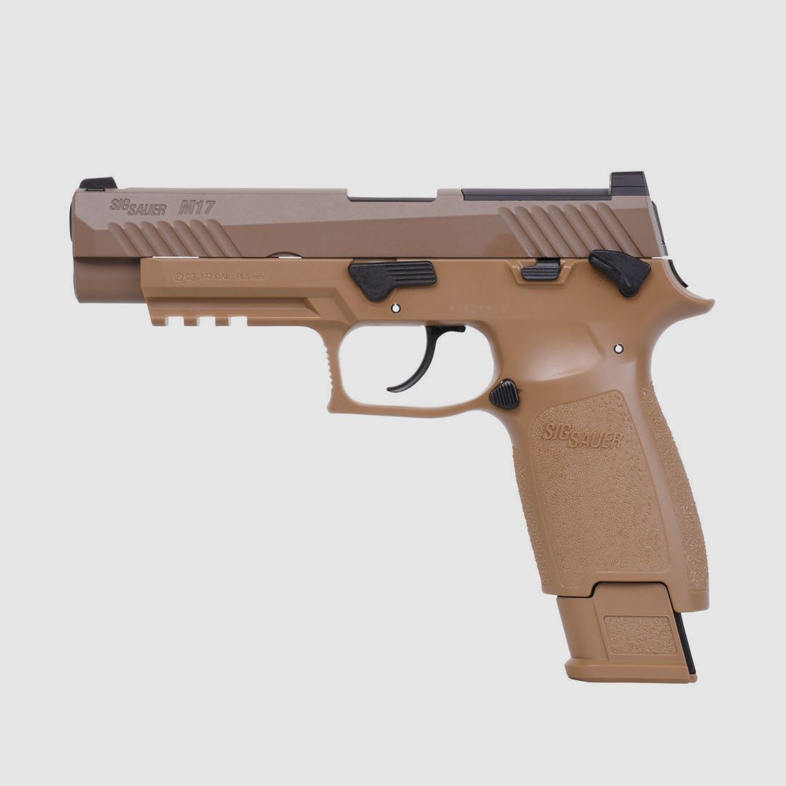 Sig Sauer P320-M17 CO2 Pistole 4,5mm Diabolos im Set