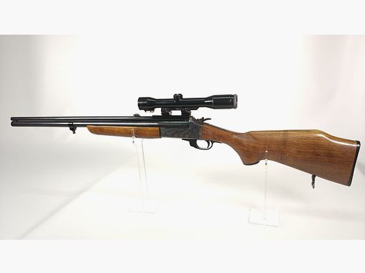 Savage combination gun .22 Magnum / 20/70 met Hensoldt Wetzlar Diatal 4x32