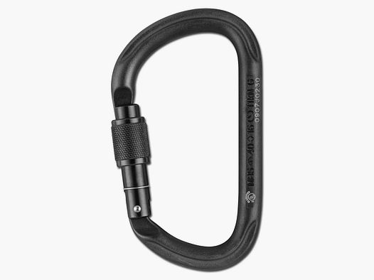 Petzl Petzl Moschettone Vulcan a vite nero