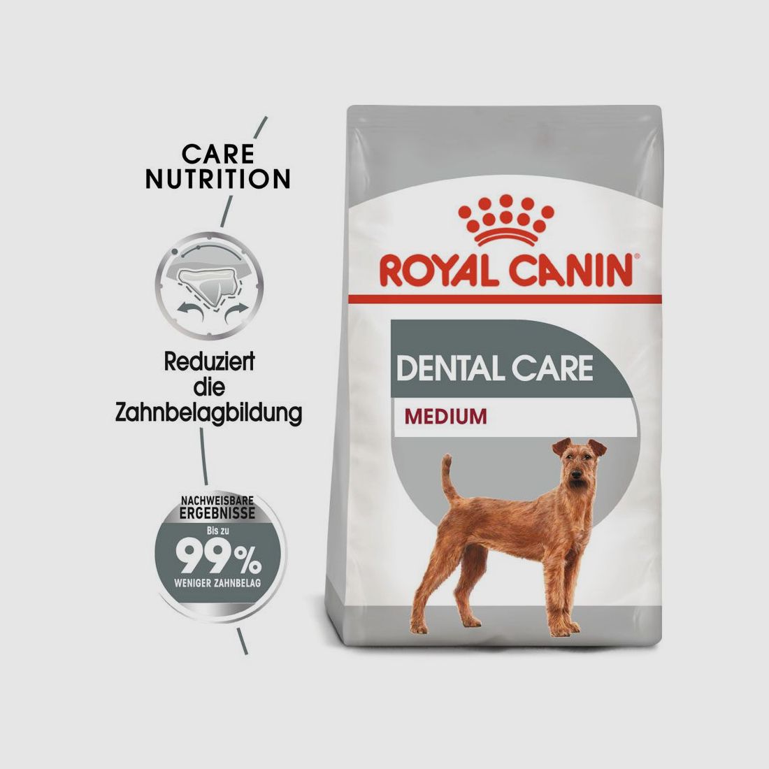 ROYAL CANIN Mittelgroße Hunde Trockenfutter Dental Care Medium für empfindliche Zähne 10 Kg