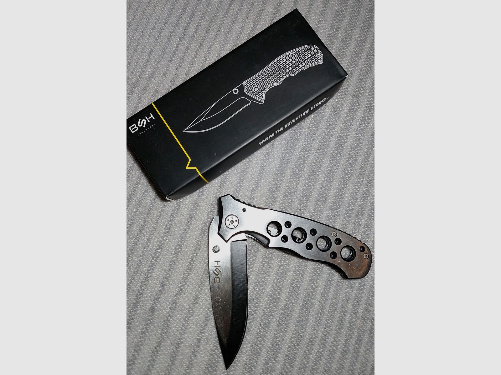 ¡Cuchillo de bolsillo BSH EDC NUEVO!