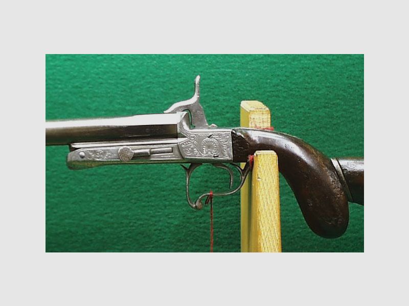 St. Etienne pistols - Lefaucheux shotgun