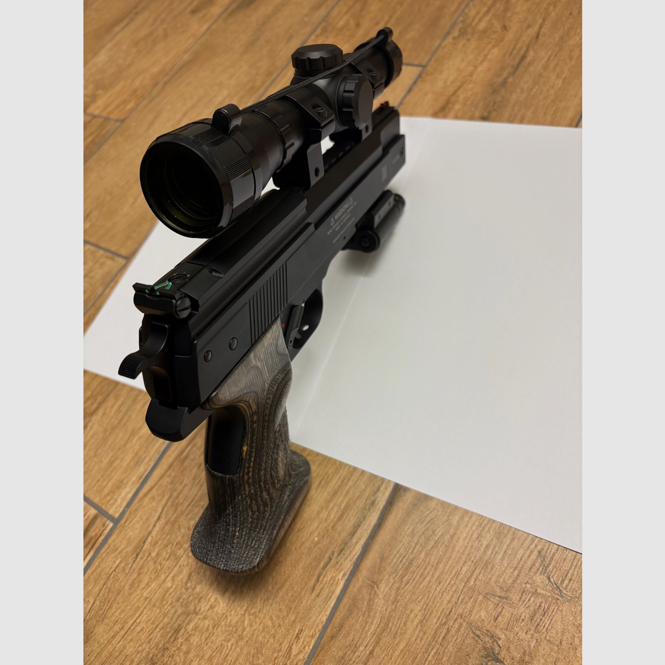 Incense Sport Air Pistol HW 45 Black Star used only once