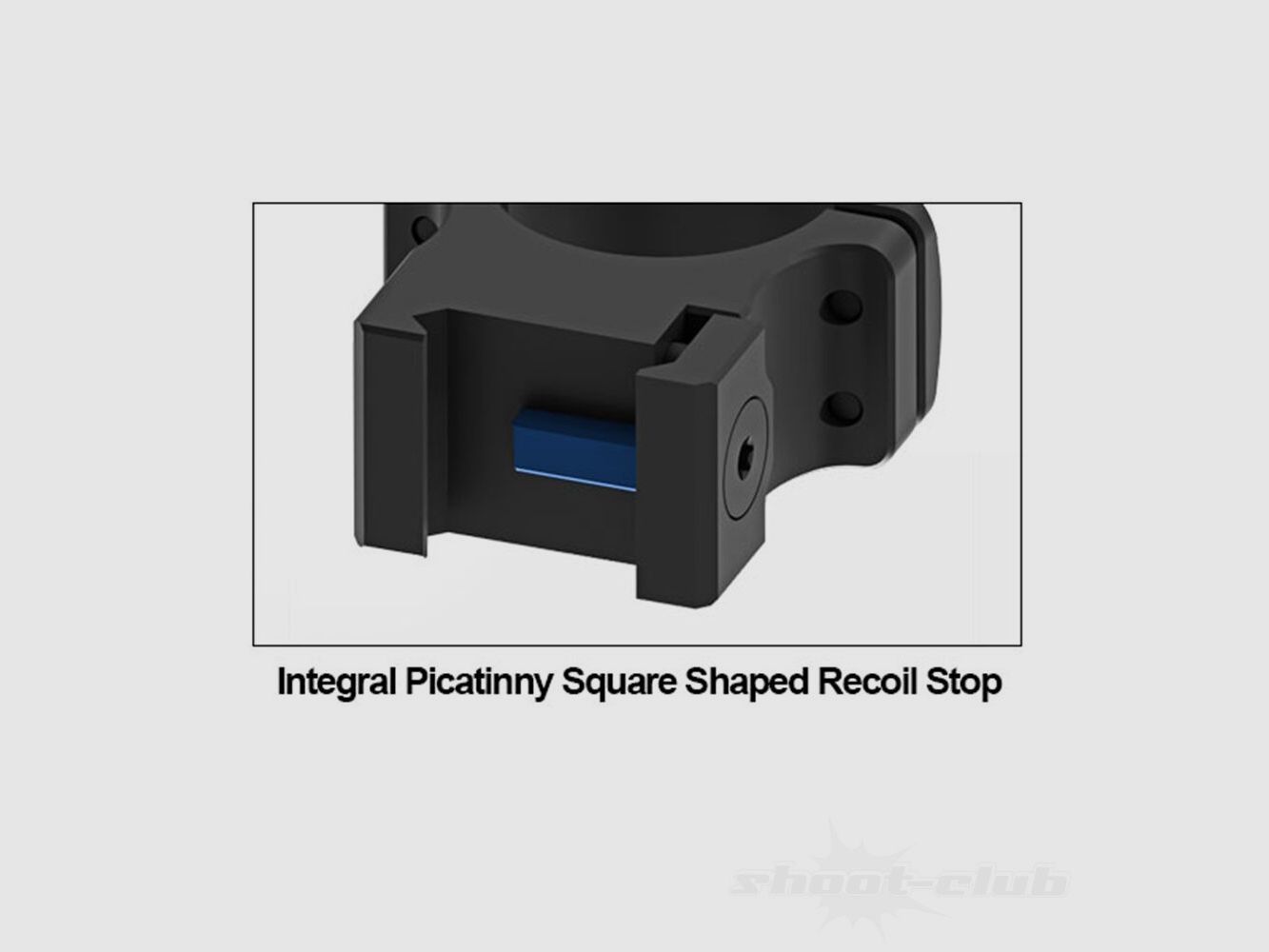 UTG UTG Scope Ring Picatinny Montageringe high 34mm