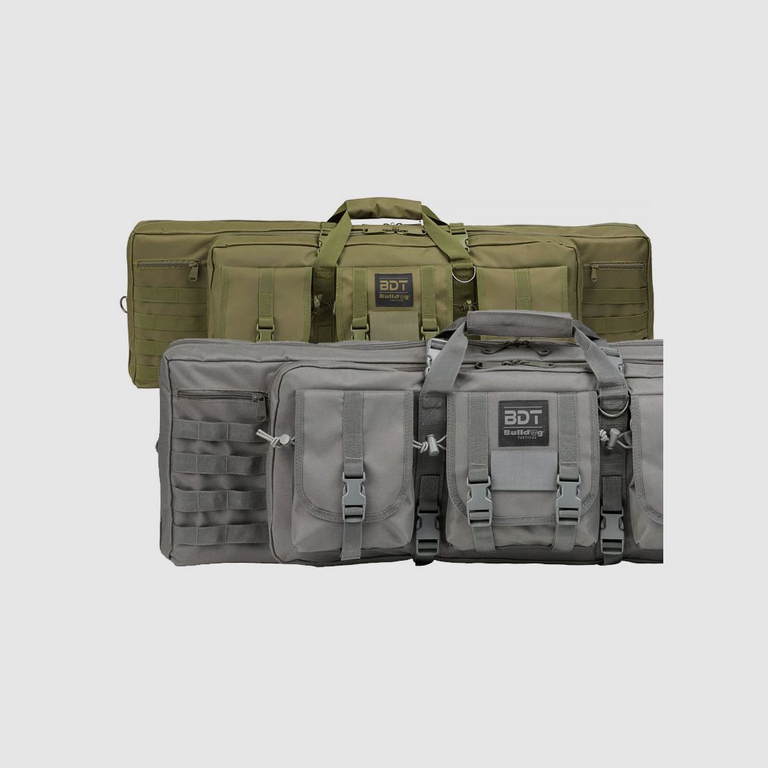 Bulldog Cases BDT Tactical Rifle Bag (Double) Schwarz