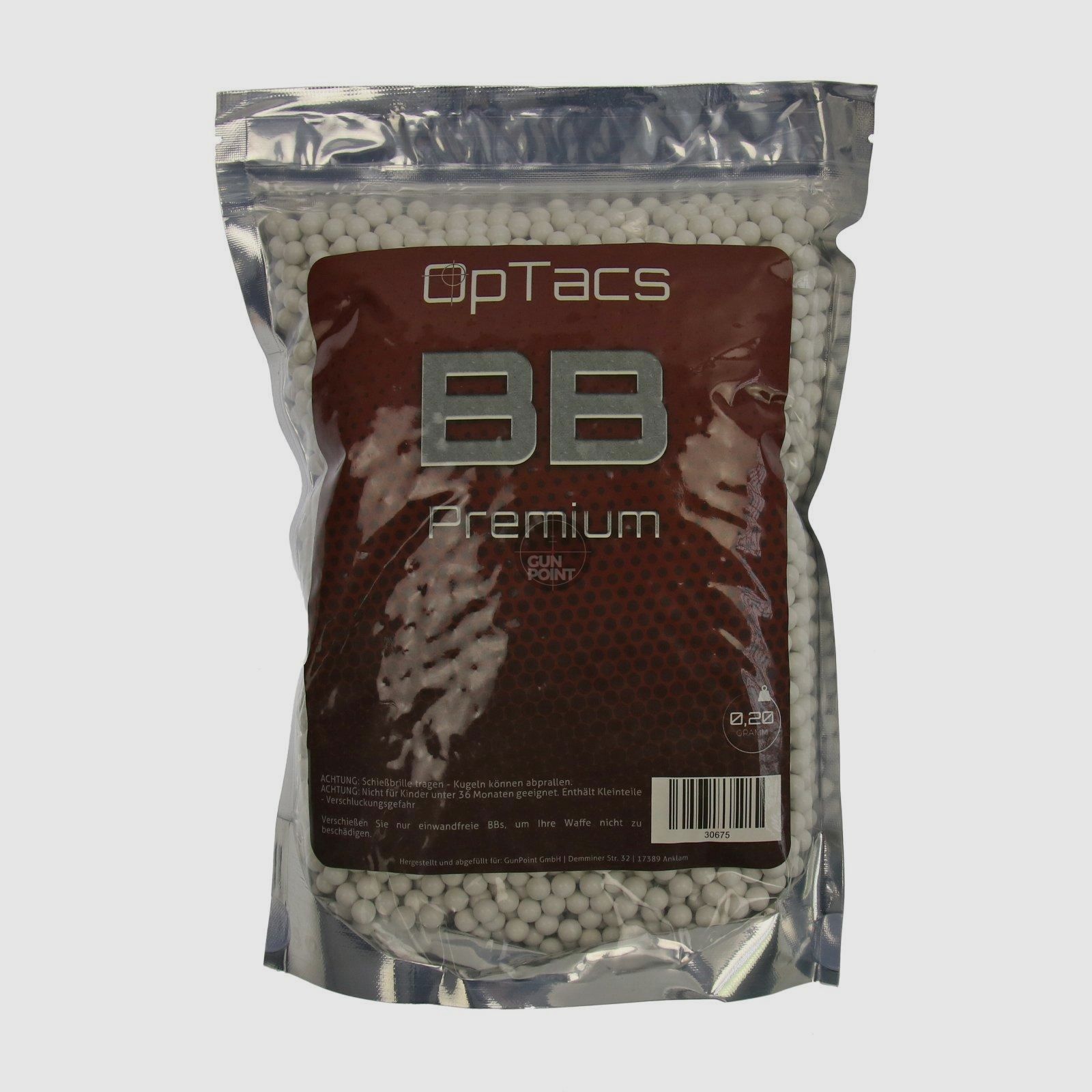 Softair - Kugeln OpTacs Premium BBs 0,20 g 5000 Stk.