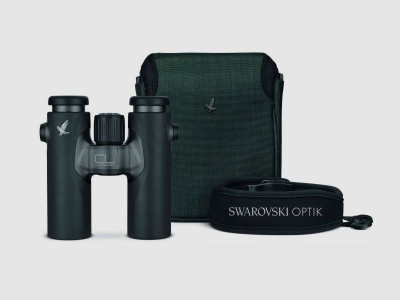 Swarovski CL Companion 10x30 B anthrazit + WN Wild Nature Zubehörpaket