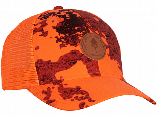 Pinewood       Pinewood   Unisex Hunters Mesh Cap, orange