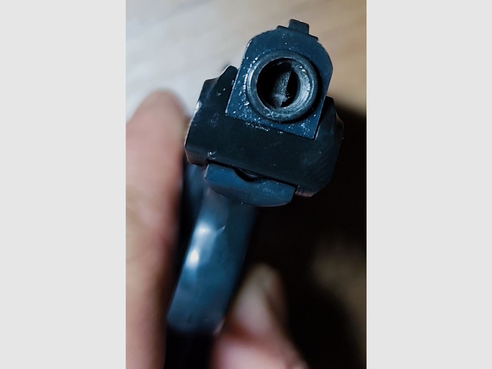 Reck P 6 S caliber 8mm old PTB 78 collector's pistol +10 shots CS gas from Umarex