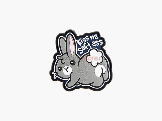 JTG Bunny Rubber Patch Multicolor