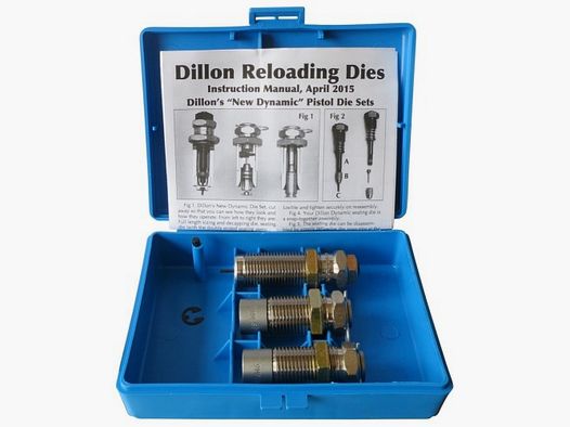 Dillon 3-częściowy zestaw matryc z węglika spiekanego 9x19mm