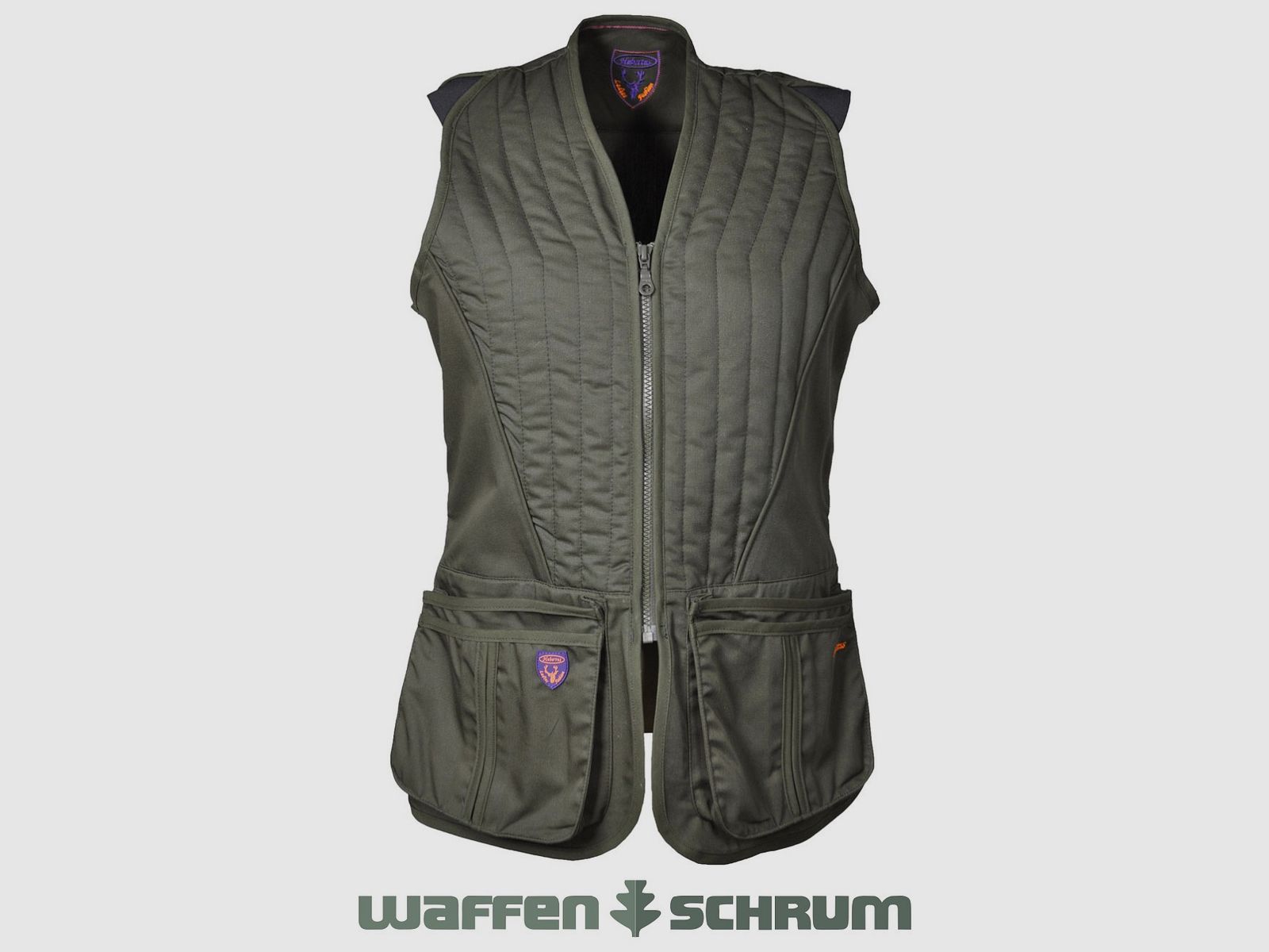 Hubertus shooting vest dark olive