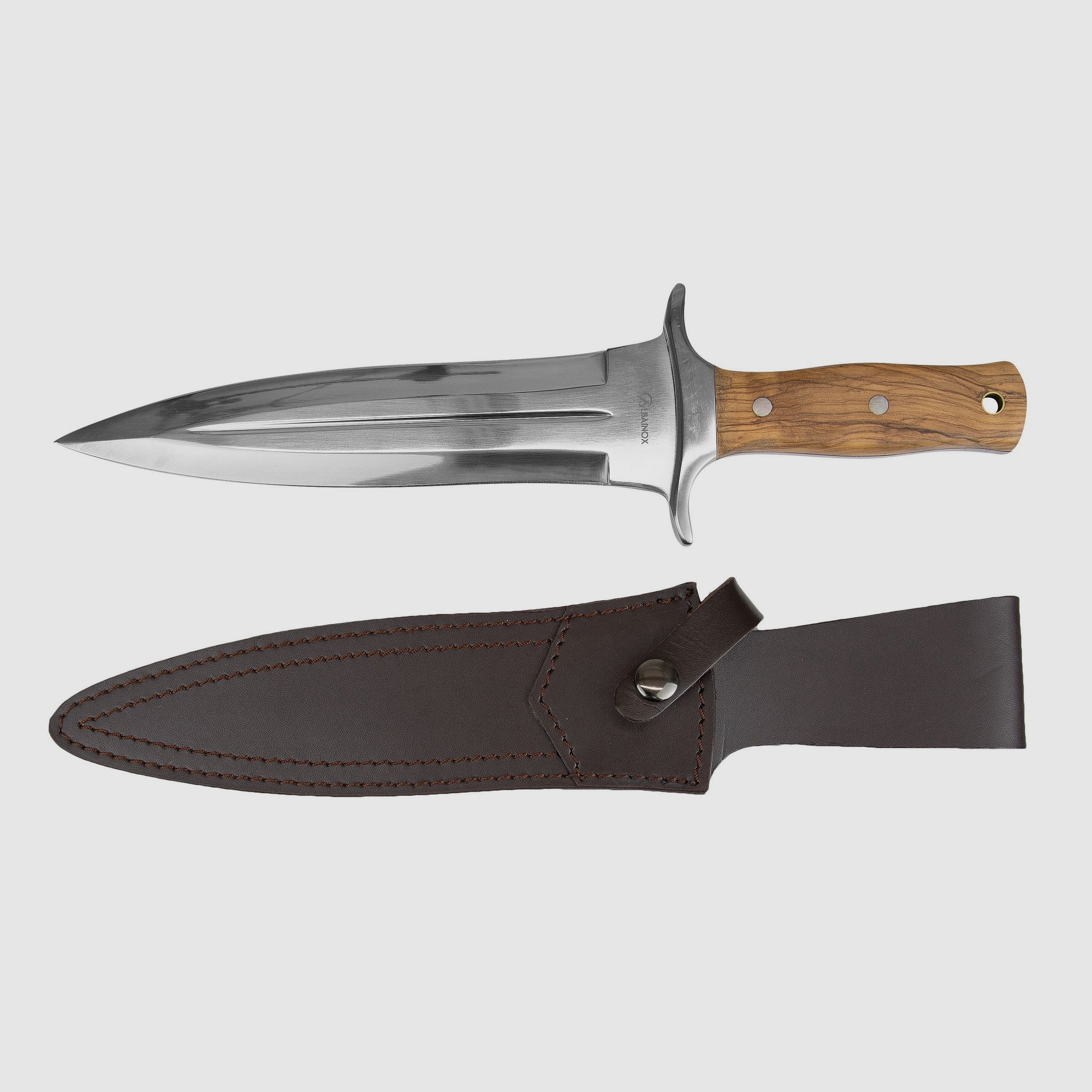Guerreroknives Saufänger Olivenholz