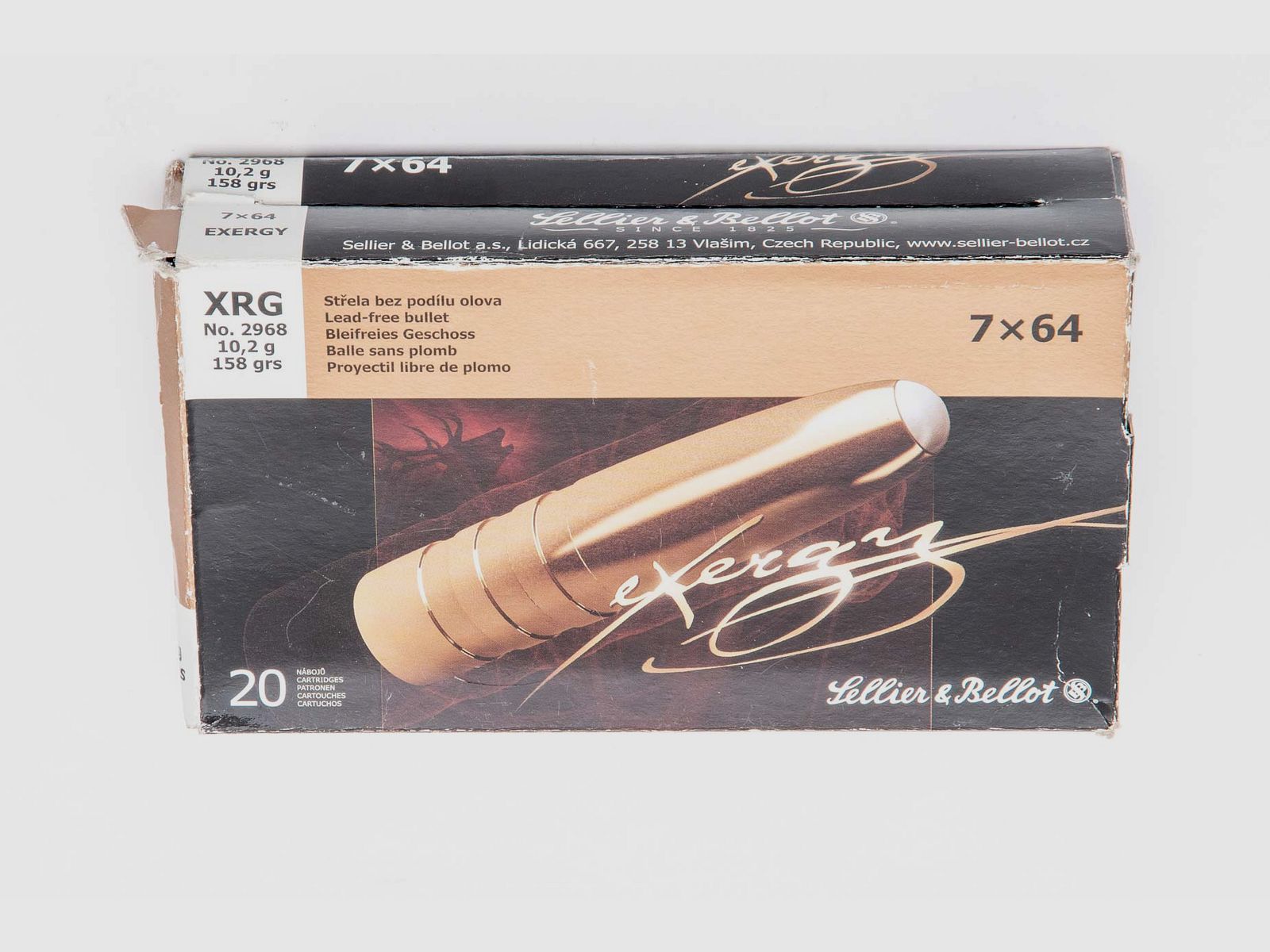 Cartouches de fusil Sellier & Bellot 7 x 64 Exergy