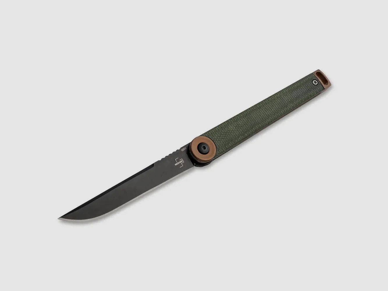 Böker plus Böker Plus Taschenmesser Kaizen Green Canvas Micarta grün