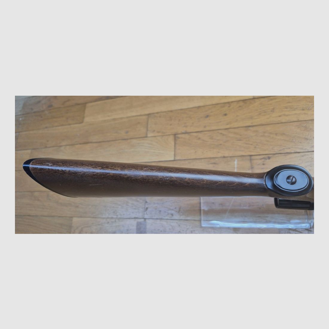 Schöne Büchse RAF Modell 64 – Kal. .22LR – Selbstladebüchse – Magazin 10 Schuss – Bushnell 3x-7 Custom .22 Zielfernrohr „Made in Japan“ – 100% Stahl – Neuer Lauf – Ausgezeichneter Zustand – TBE+/TBE++, Bild 13 von 36
