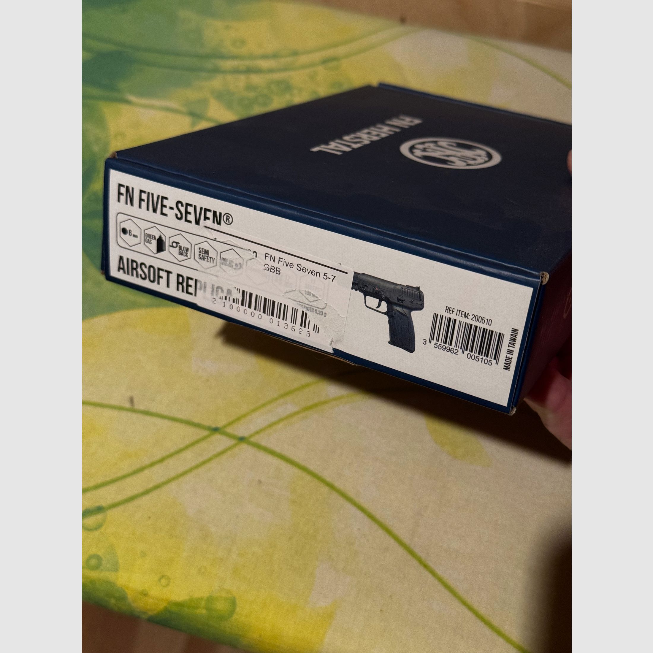 FN Herstal Five Seven GBB 57 6mm Airsoft ungeschossen