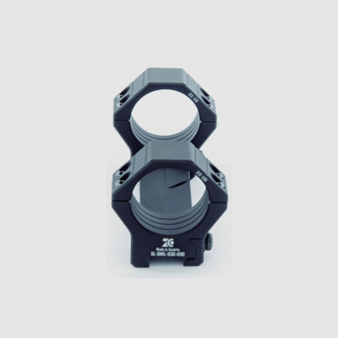 ZCO Zero Compromise Slimline Mount 6 MIL BH 30mm black ZCO ring mount