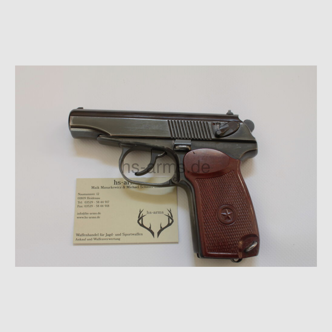 Makaraov	 Makarov 9mm Mak - russische Produktion