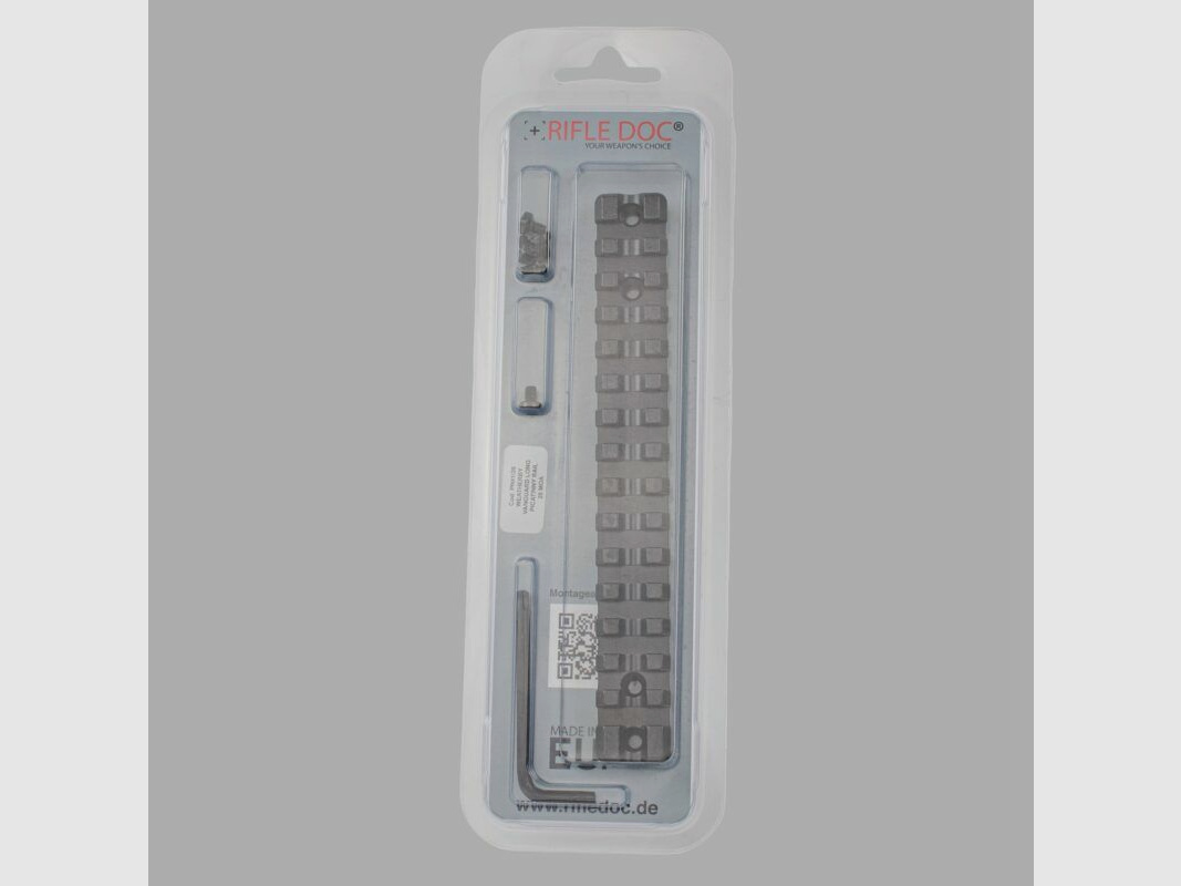 Rifle Doc Picatinny Weaver STAAL Rail voor WEATHERBY VAN GUARD LA (Long Action)