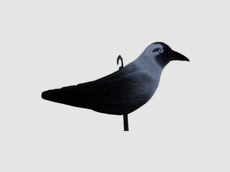 Lokvogel kauw geflockt 32cm