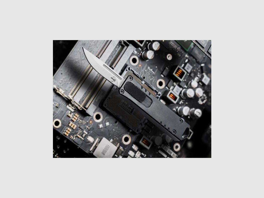 Böker Plus Micro USB OTF Automatik Springmesser BKA legal