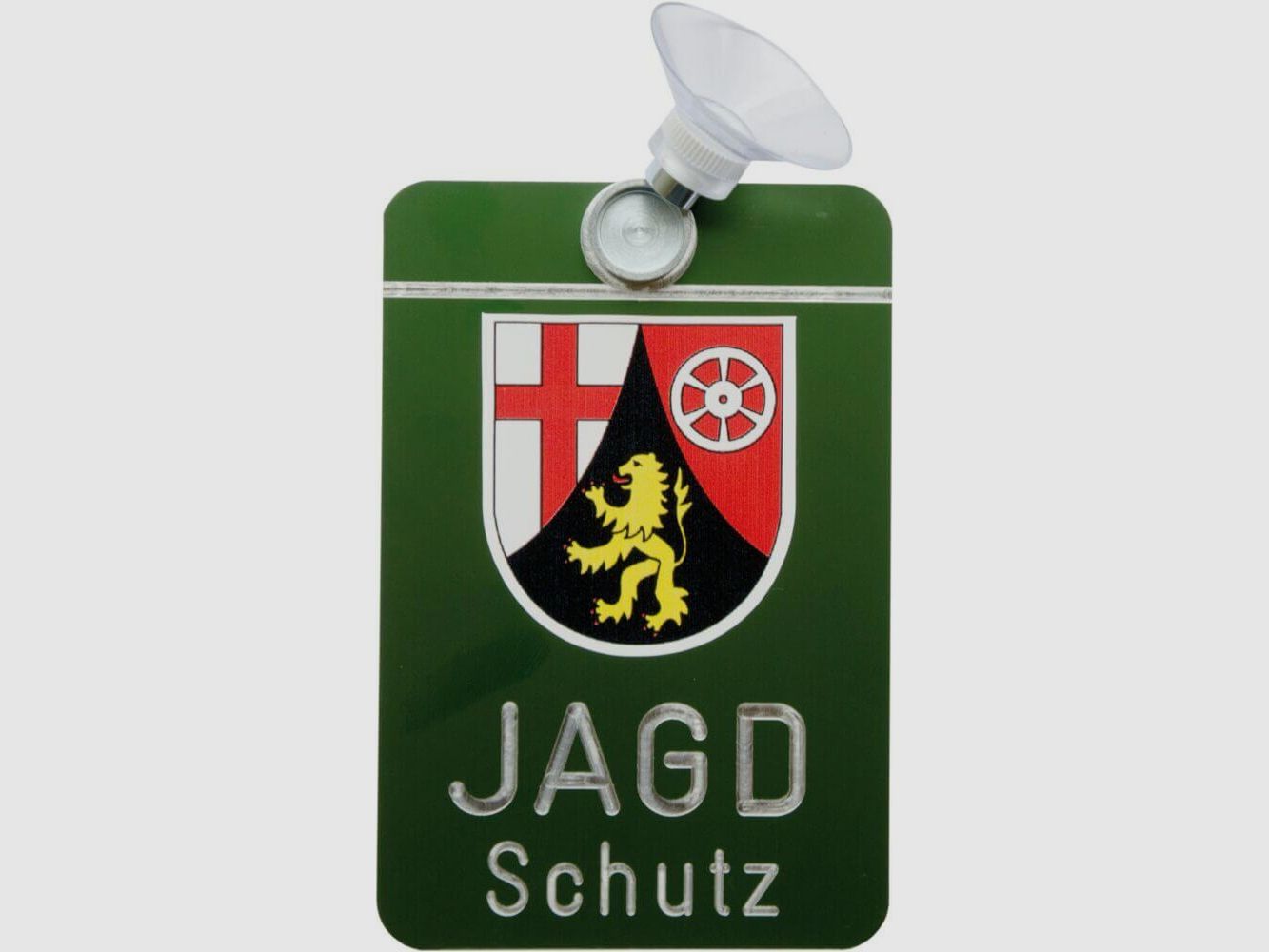 Magnet-Autoschild – "Jagd Schutz" Sachsen-Anhalt