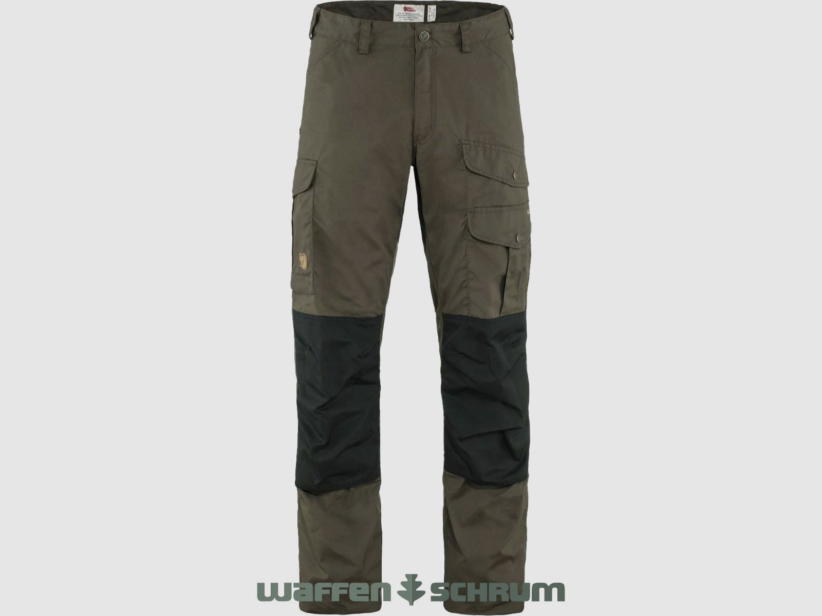 Fjällräven Hose Barents Pro Dark Olive - Black